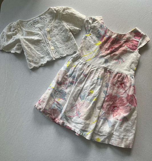 Gap Dress and Zara Top, Size S (6), Kids 6/6X (extra small)