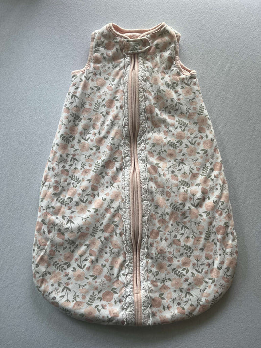 Catherine Malandrino Sleep Sack, Pink Flowers, Size 6-18 months, 12-18 Months (Large)