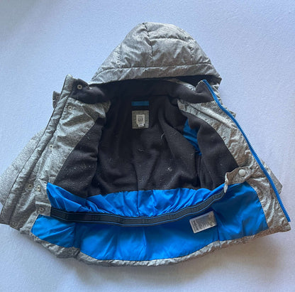 Gap Toddler Down Winter Coat, Grey, Size 18-24 months, Kids 24 Month (18-24M)