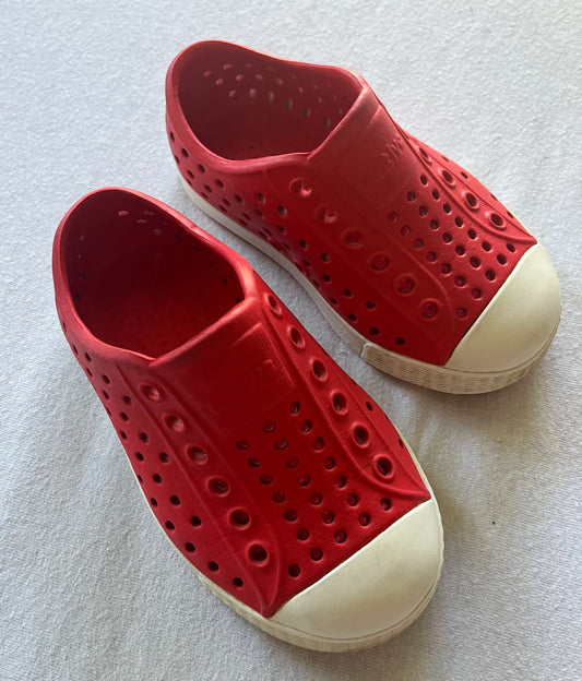 Red Native Jefferson Shoes, size C6, Shoes 6 (Walkers:12-24 mth)