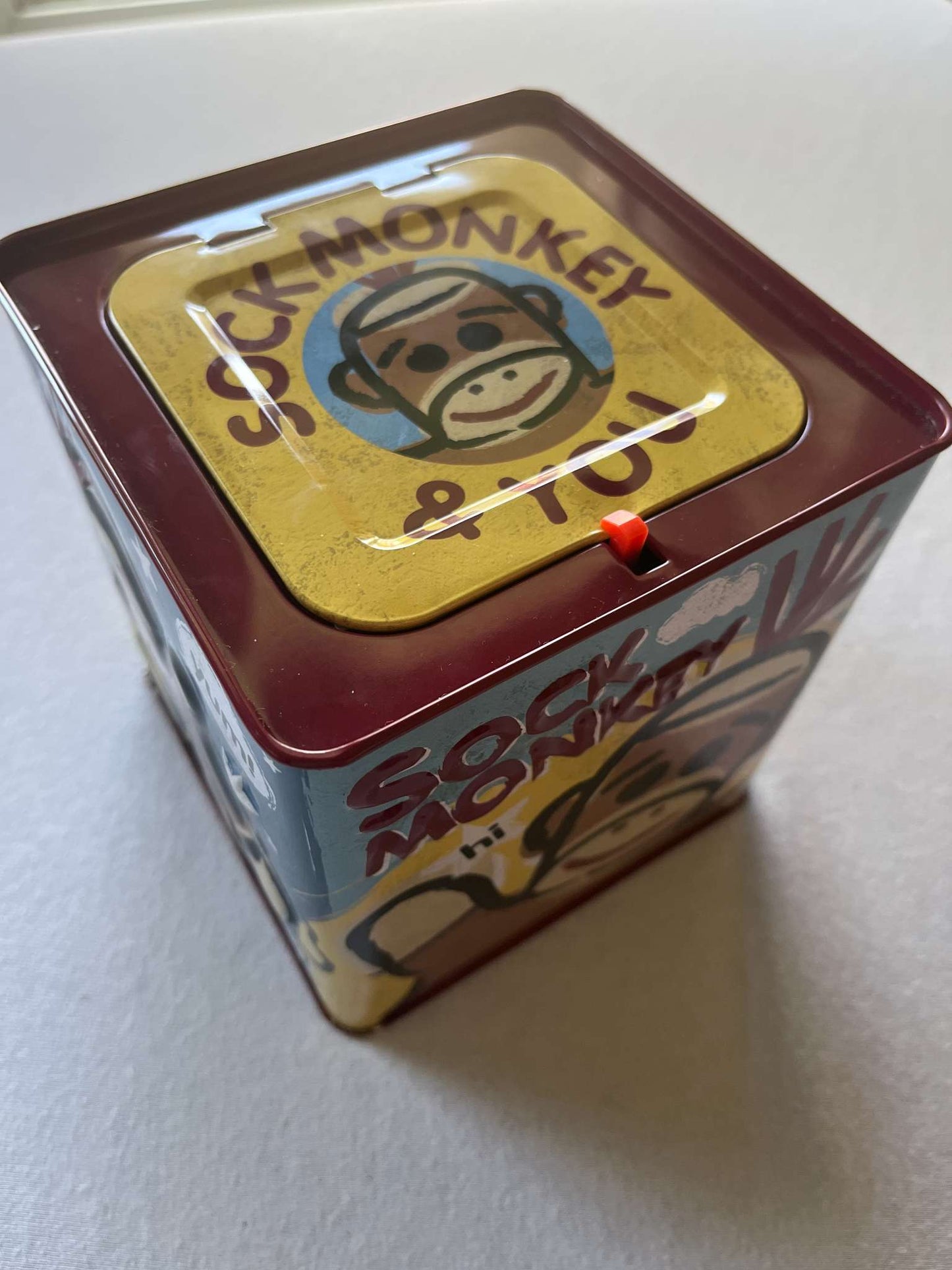 Schylling Sock Monkey Jack in the Box