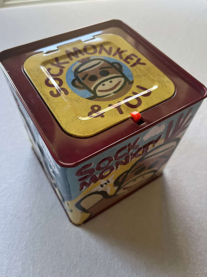 Schylling Sock Monkey Jack in the Box