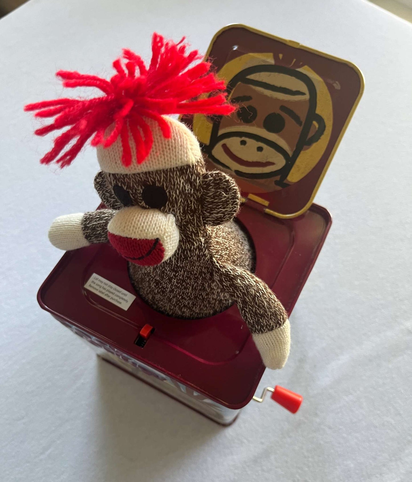 Schylling Sock Monkey Jack in the Box