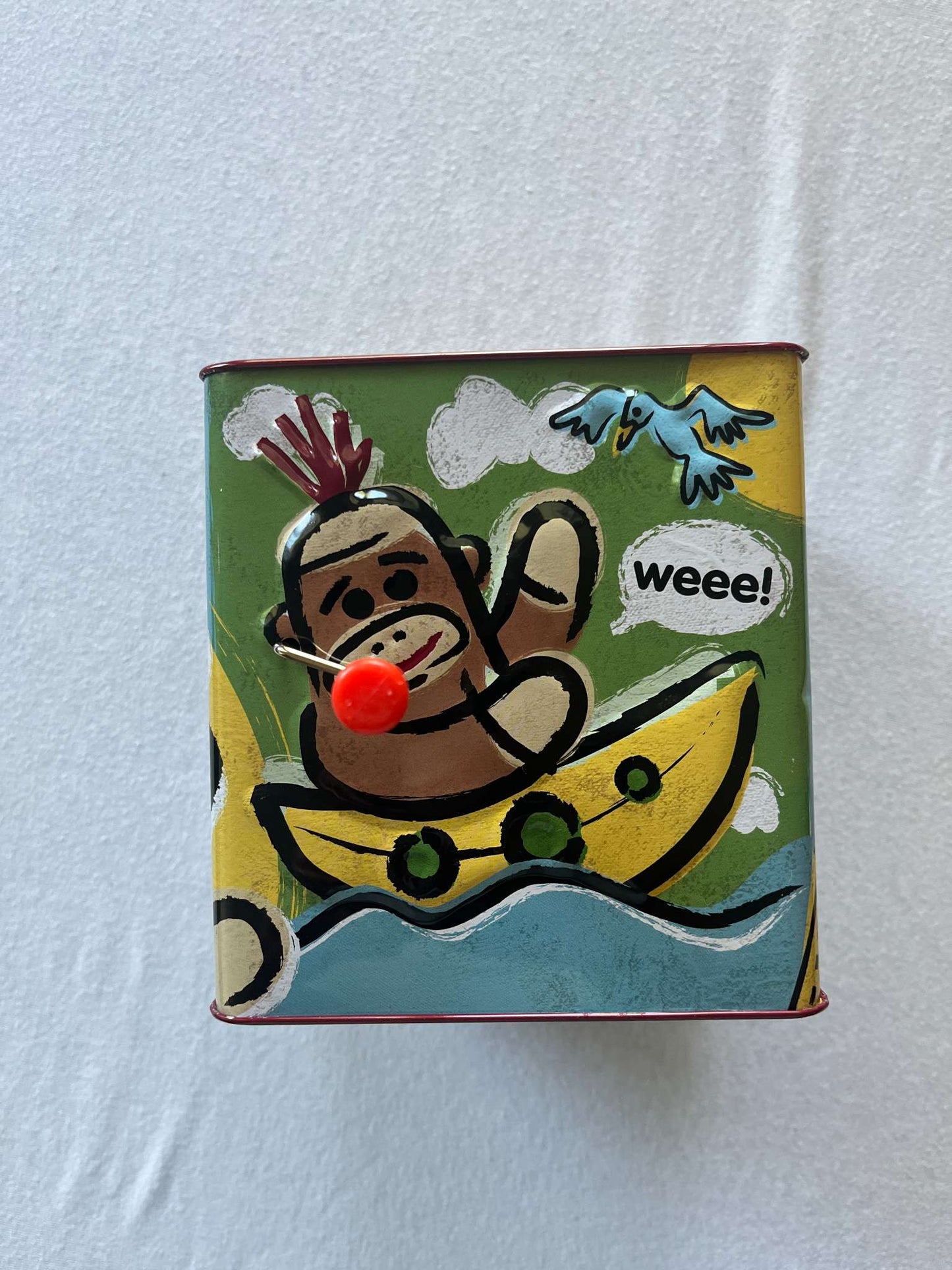 Schylling Sock Monkey Jack in the Box