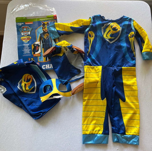 Chase Mighty Pups Costume, Size 2T, Kids 2T