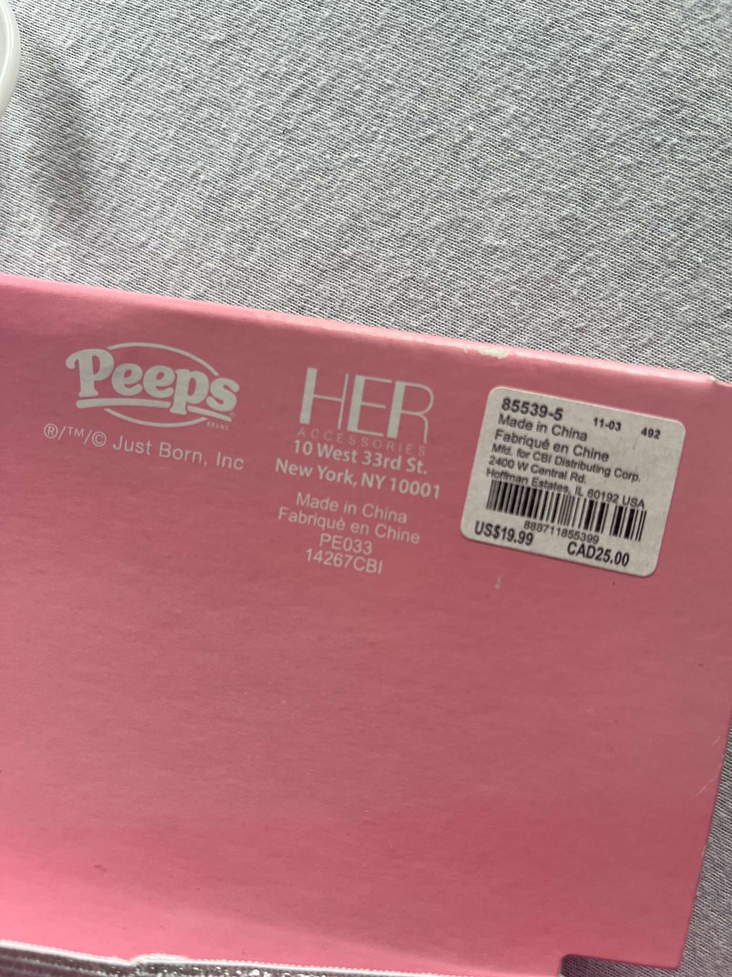 Peeps Tutu and Ears from Claire's, 3+, MSRP $25.00, Kids 3T