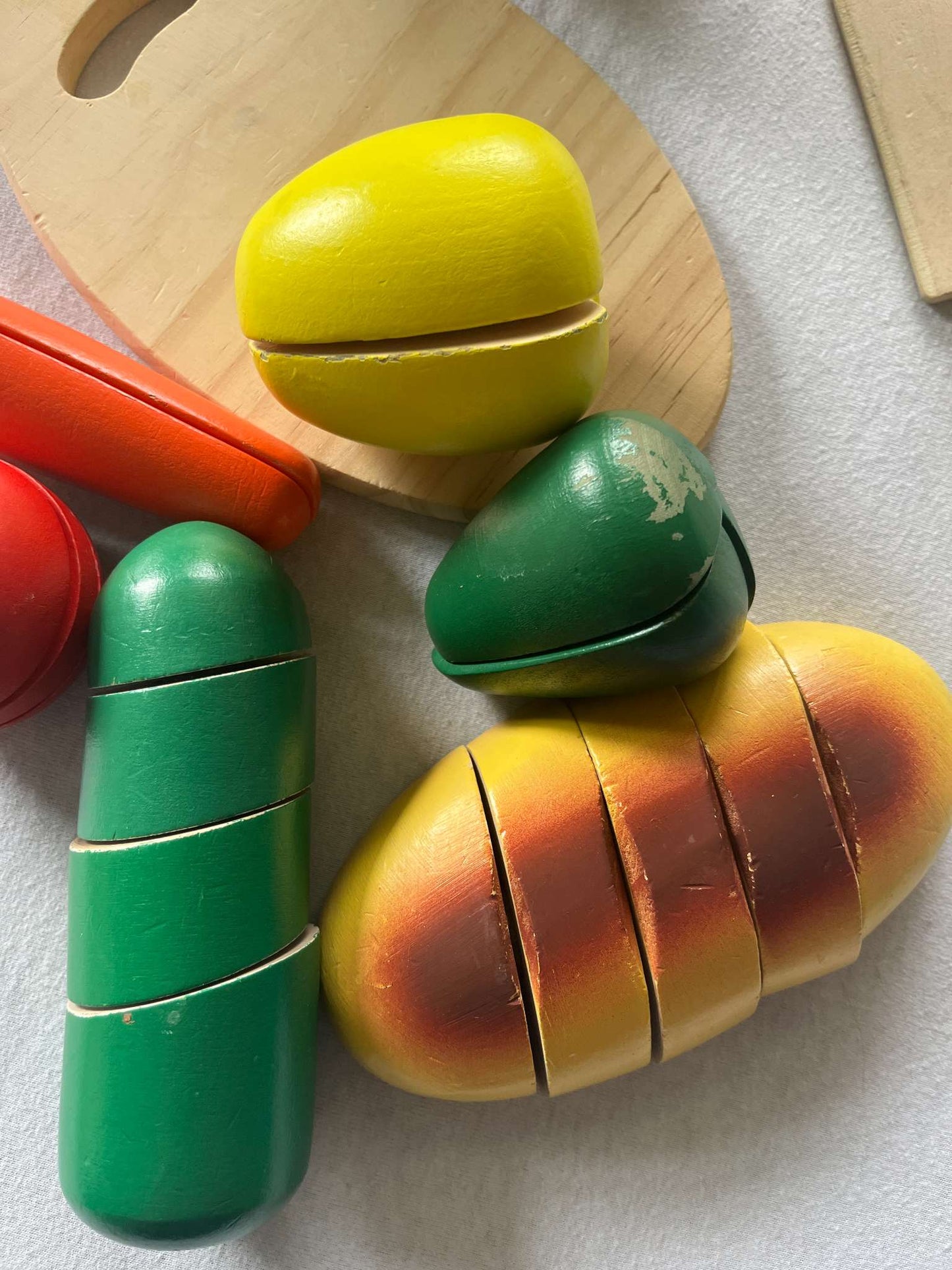 Melissa and Doug Wooden Cutting Food Set