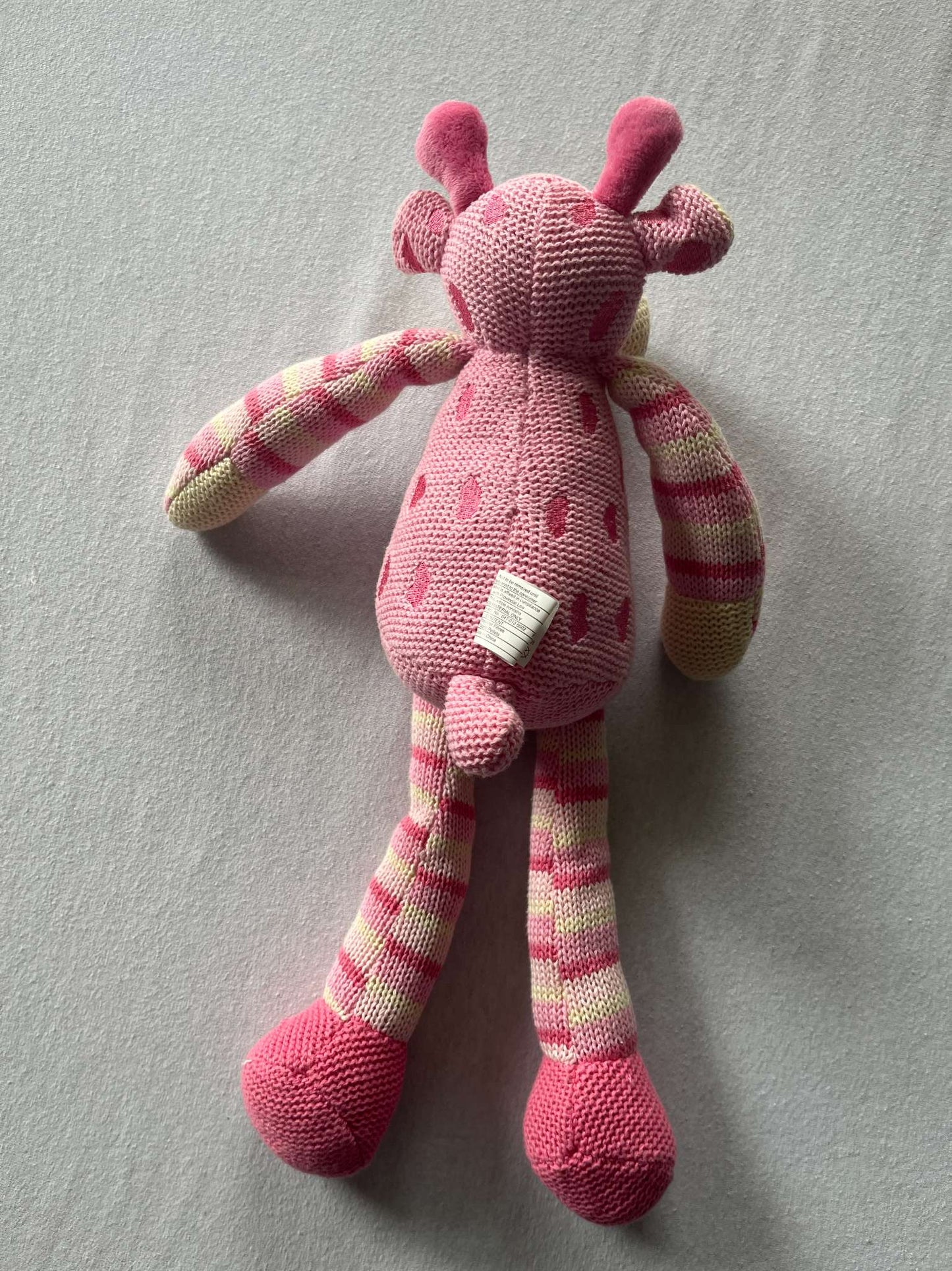 NWT Pink Knit Giraffe, MSRP $16.00
