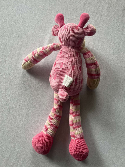 NWT Pink Knit Giraffe, MSRP $16.00