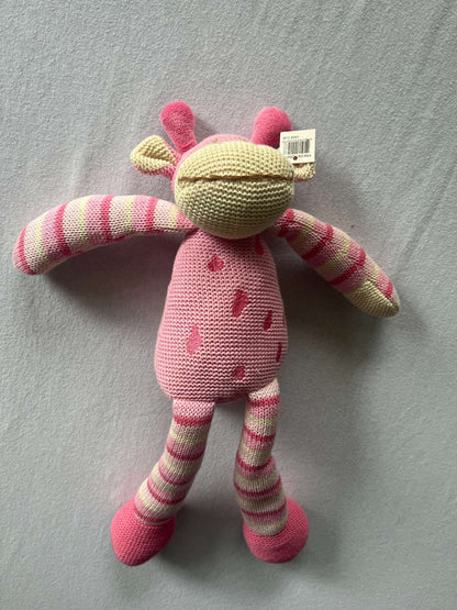 NWT Pink Knit Giraffe, MSRP $16.00