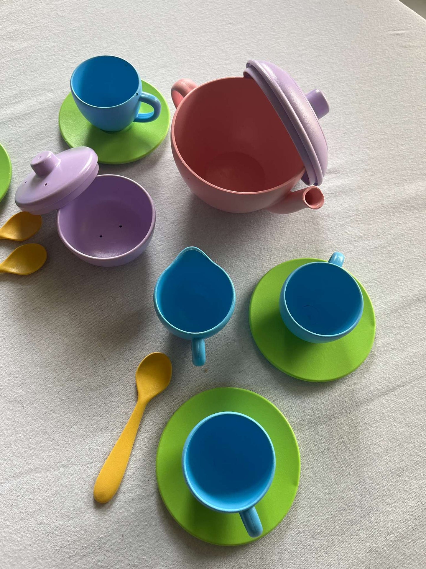 Green Toys Tea Set, complete set, MSRP $45.99