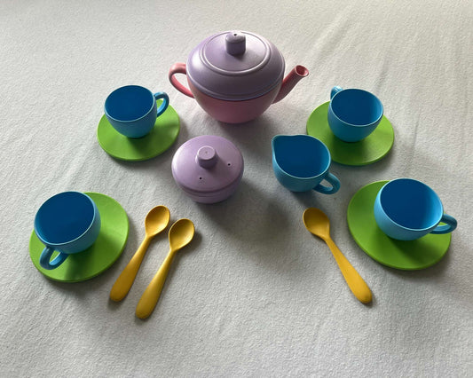 Green Toys Tea Set, complete set, MSRP $45.99