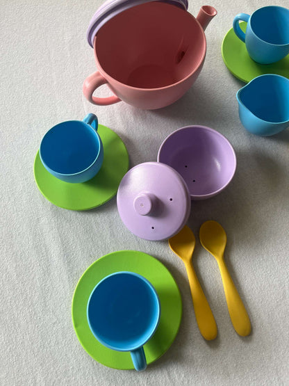 Green Toys Tea Set, complete set, MSRP $45.99