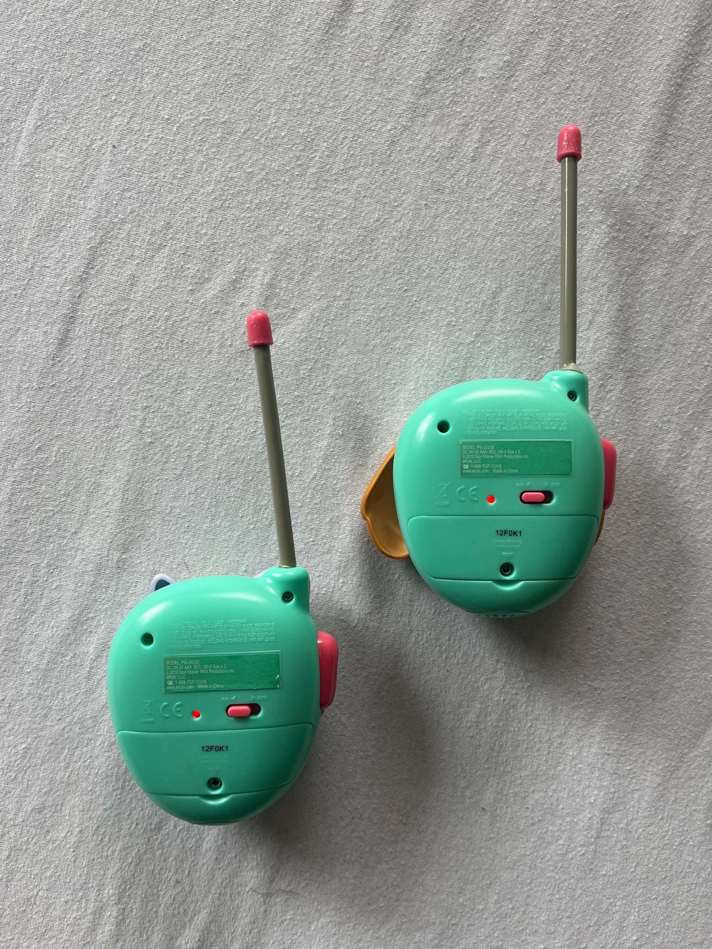 Paw Patrol Walkie Talkies