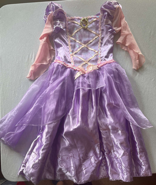 Disney Rapunzel Dress Up Costume, Size 4-6, Kids 5/5T (extra small)
