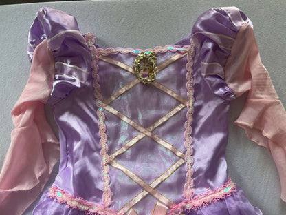 Disney Rapunzel Dress Up Costume, Size 4-6, Kids 5/5T (extra small)