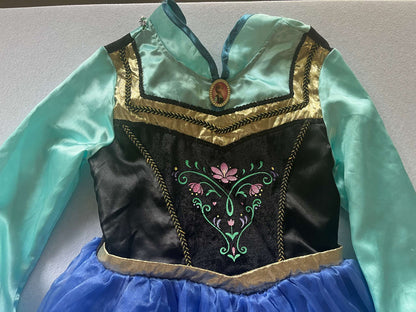 Disney Anna Costume (Frozen),  Size 5/6, Kids 5/5T (extra small)