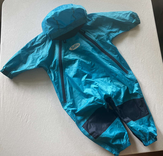 18 month Tuffo Muddy Buddy, Blue, Kids 18 Month (12-18M)