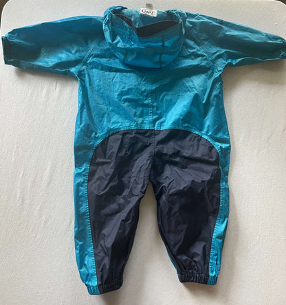 18 month Tuffo Muddy Buddy, Blue, Kids 18 Month (12-18M)