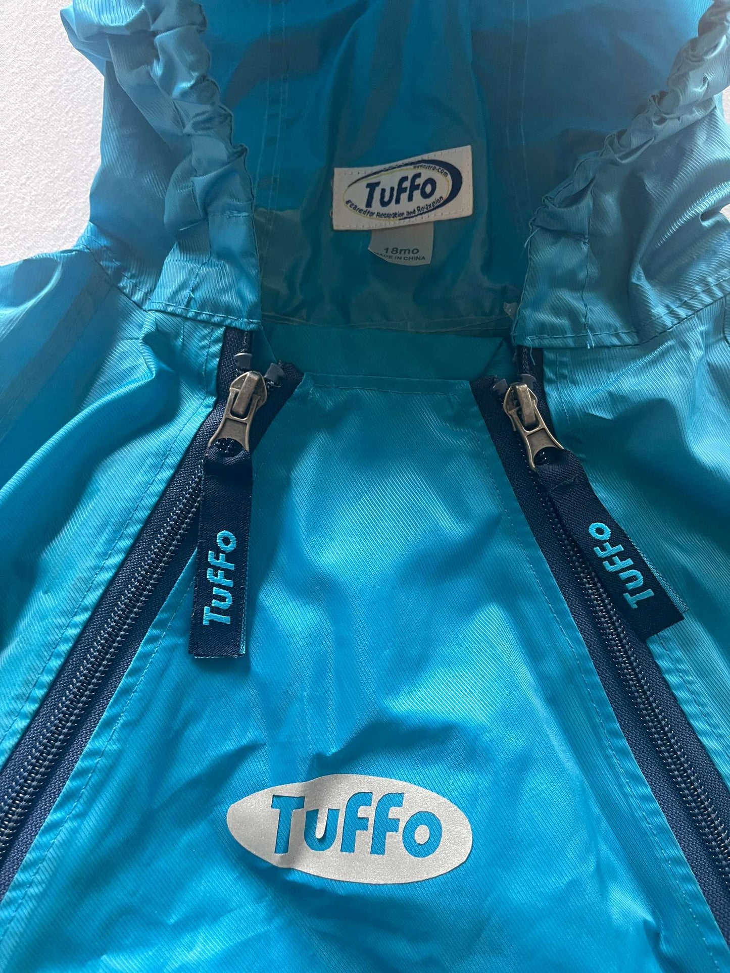18 month Tuffo Muddy Buddy, Blue, Kids 18 Month (12-18M)