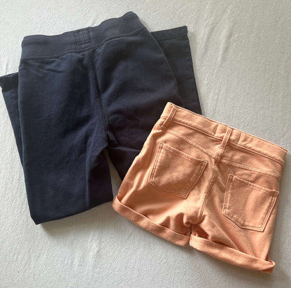 Girls Sweatpants' and Short Bundle, Size 6/7 (Gap & Old Navy), Kids 6/6X
