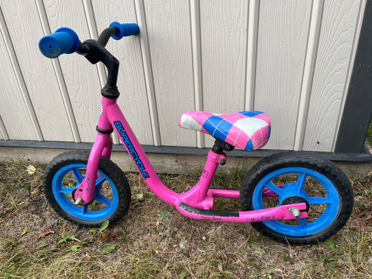 Supercycle Freewheeler Balance Bike, pink