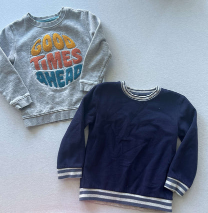 Two Boys Sweaters, Size 4, George, Kids 4/4T