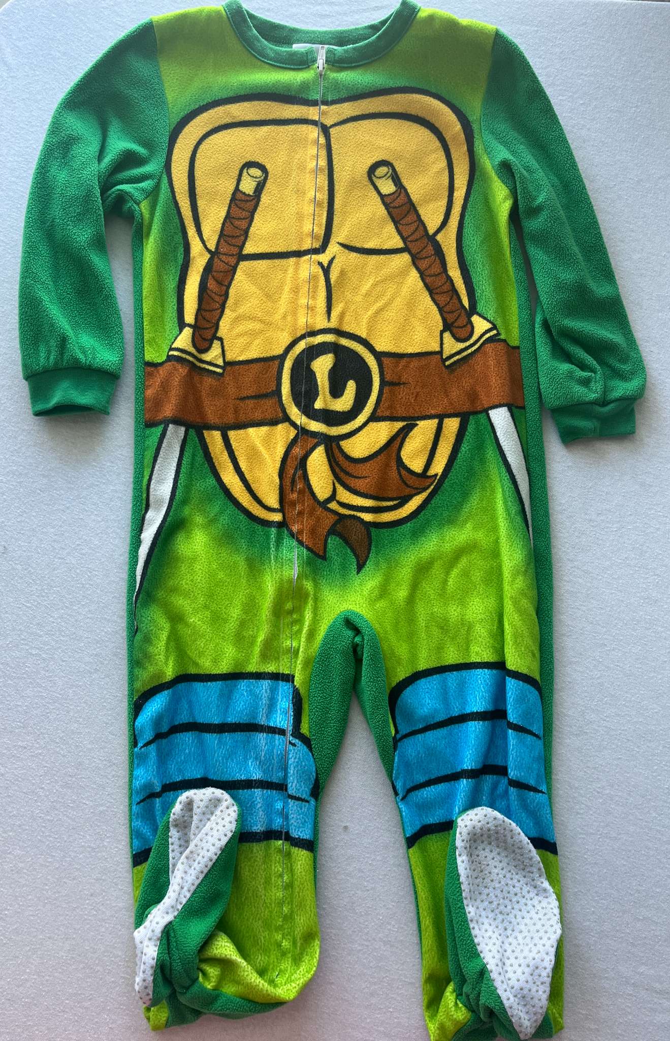 3 pair of Teenage Mutant Ninja Turtles Pajamas, fits like size 3, Kids 3T