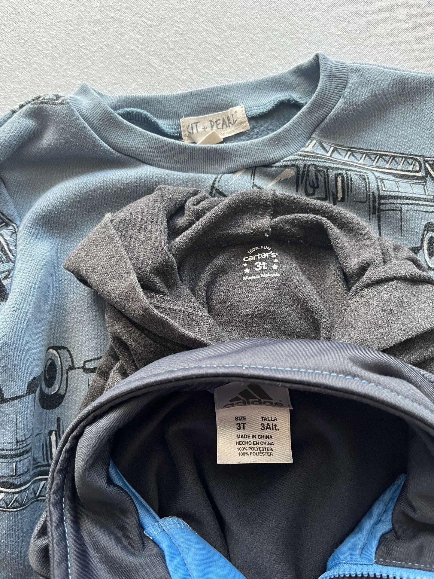 Bundle of 3 Boys Sweatshirts, Size 3T, Kids 3T