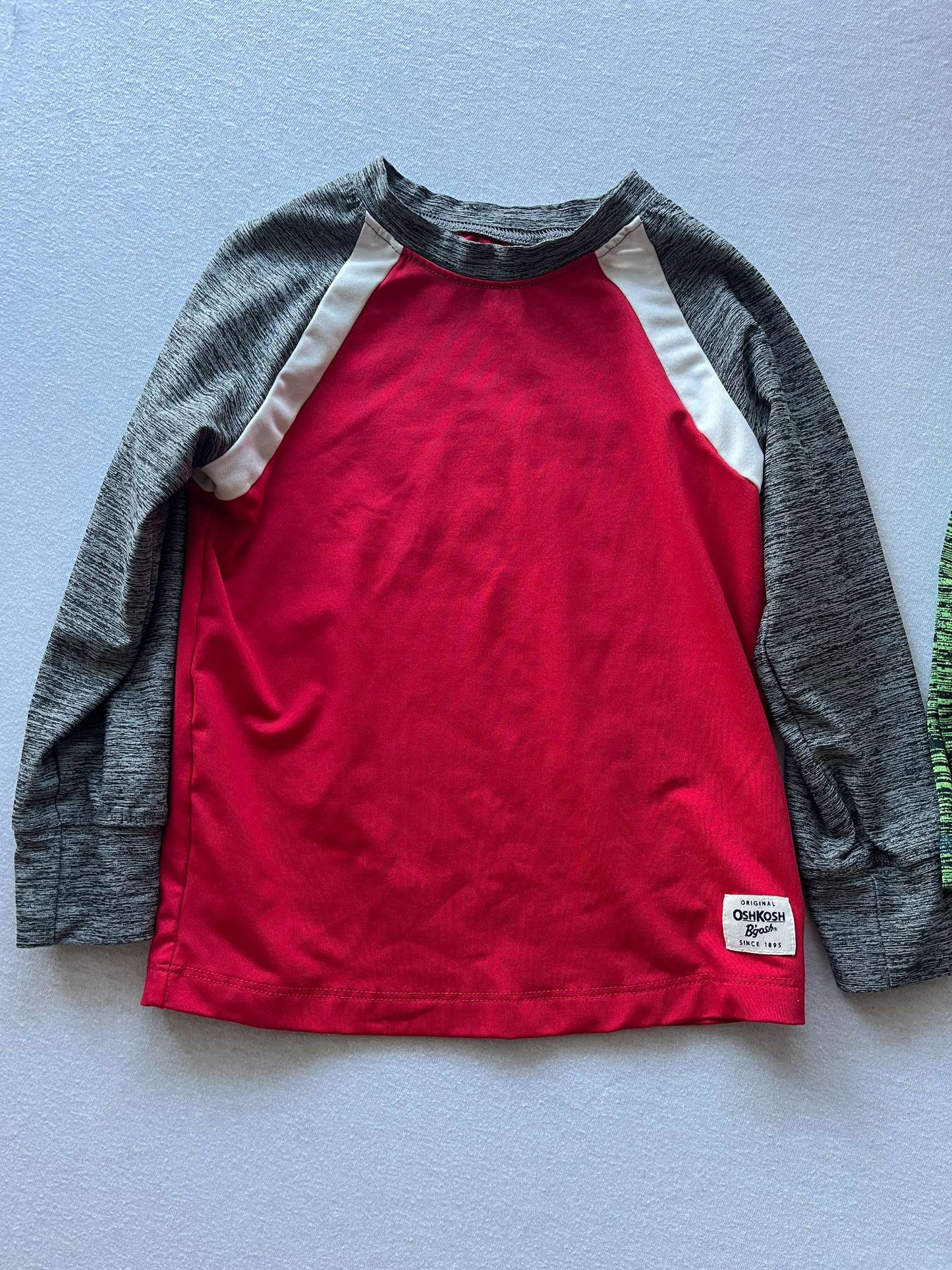 Two Long Sleeve Athletic Shirts, Size 2T, Kids 2T