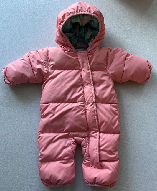 Pink Columbia Snowsuit, Size 0-3, Kids 3 Month (0-3M)
