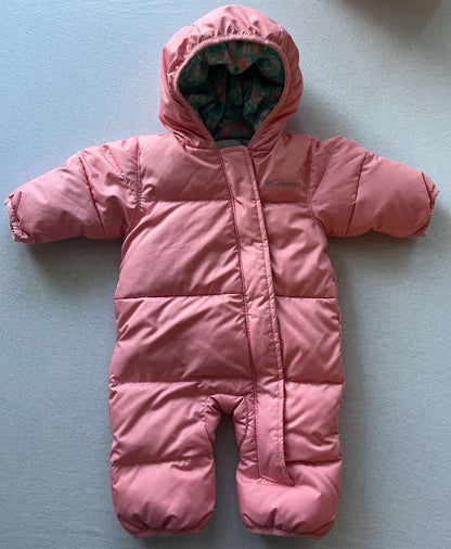 Pink Columbia Snowsuit, Size 0-3, Kids 3 Month (0-3M)
