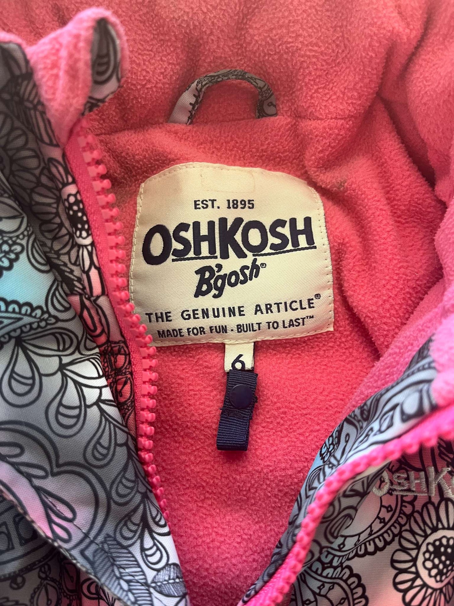 Oshkosh B'gosh Winter Jacket, Pick, Size 6, Kids 6/6X
