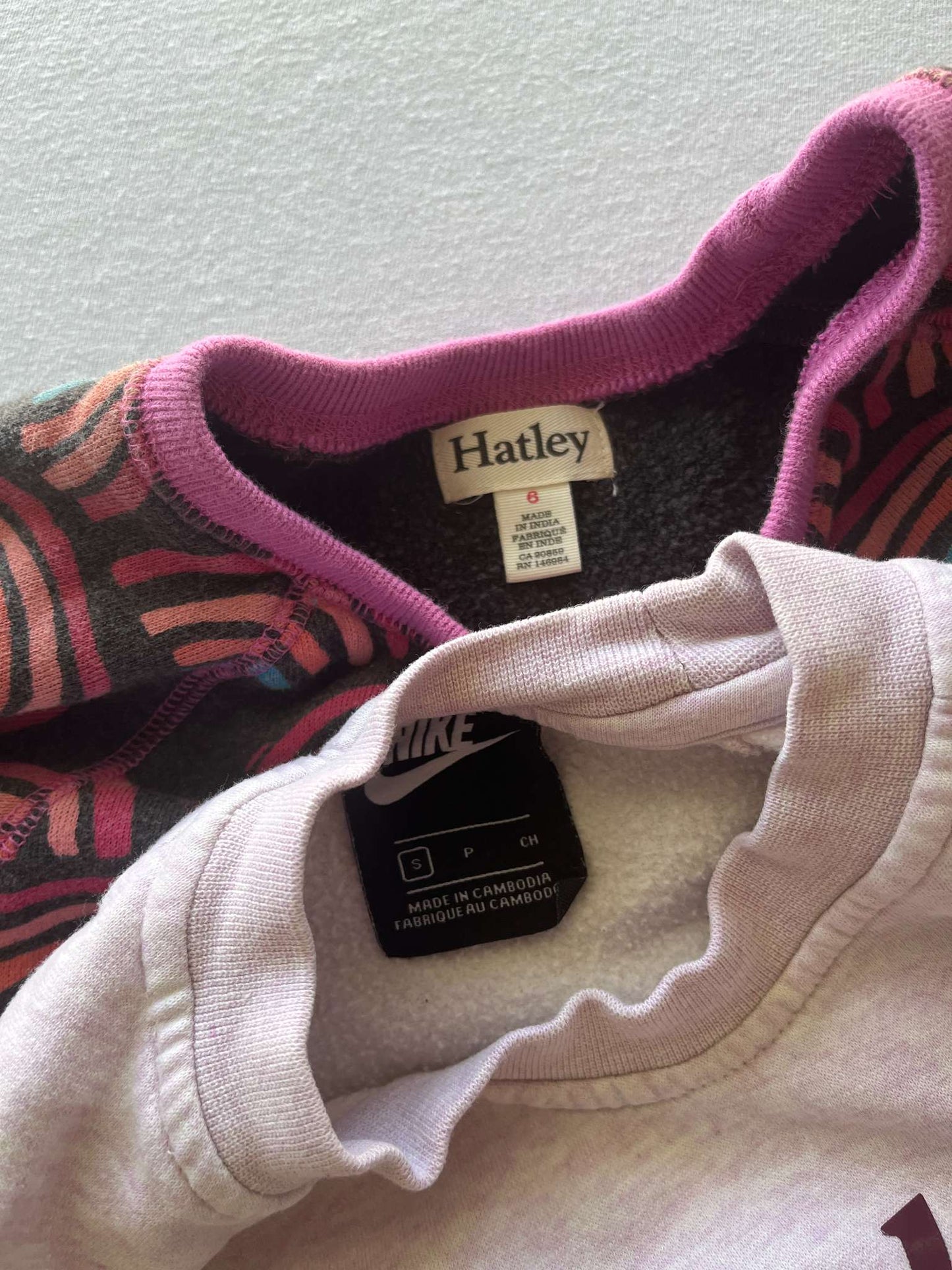 Sweater Bundle, Nike and Hatley, Size S(6), Kids 6/6X
