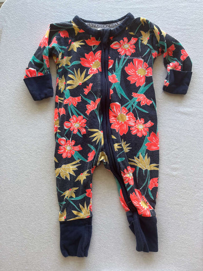Size 0-3 month bundle, 2 pajamas and a sleepsack. AMAZING QUALITY BRANDS!, Kids 3 Month (0-3M)