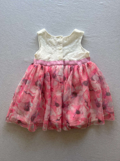 The Place Adorable Lace & Floral Dress, Size 9-12 months, Kids 12 Month (9-12M)
