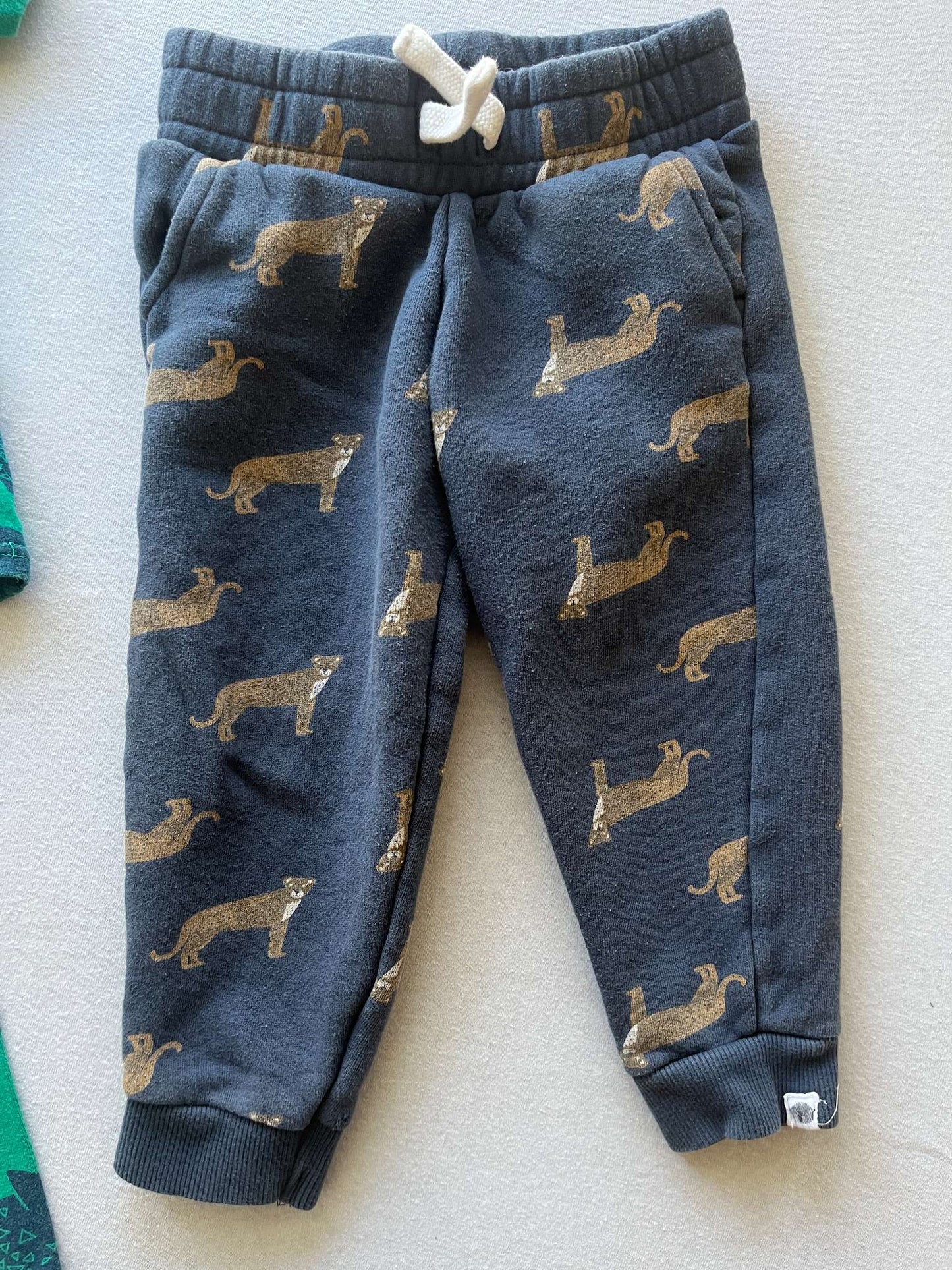 Boys Size 3 Bundle, Pajama Set and Pants, Kids 3 Month (0-3M)