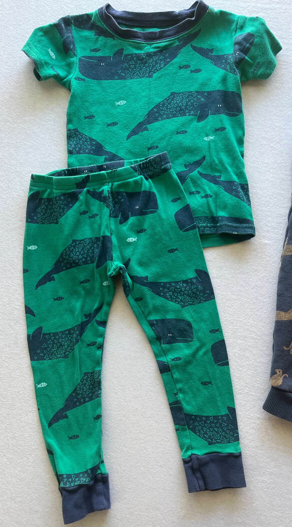 Boys Size 3 Bundle, Pajama Set and Pants, Kids 3 Month (0-3M)