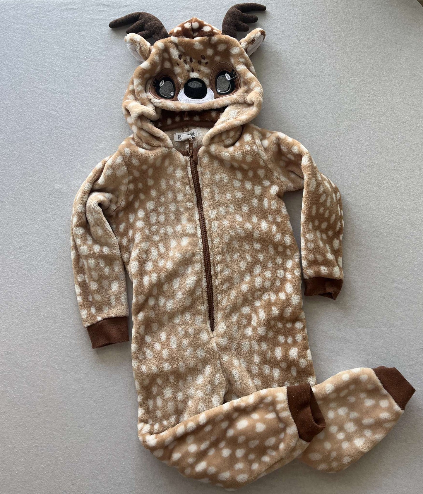 Funzietime Reindeer Onesie Costume, Size 3, Kids 3T