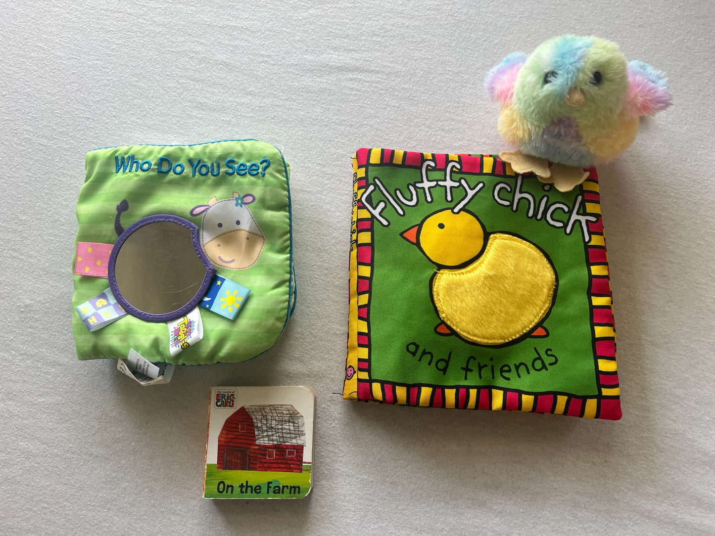 Baby Book Bundle (3 books & 1 Stuffy)