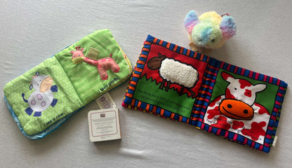 Baby Book Bundle (3 books & 1 Stuffy)