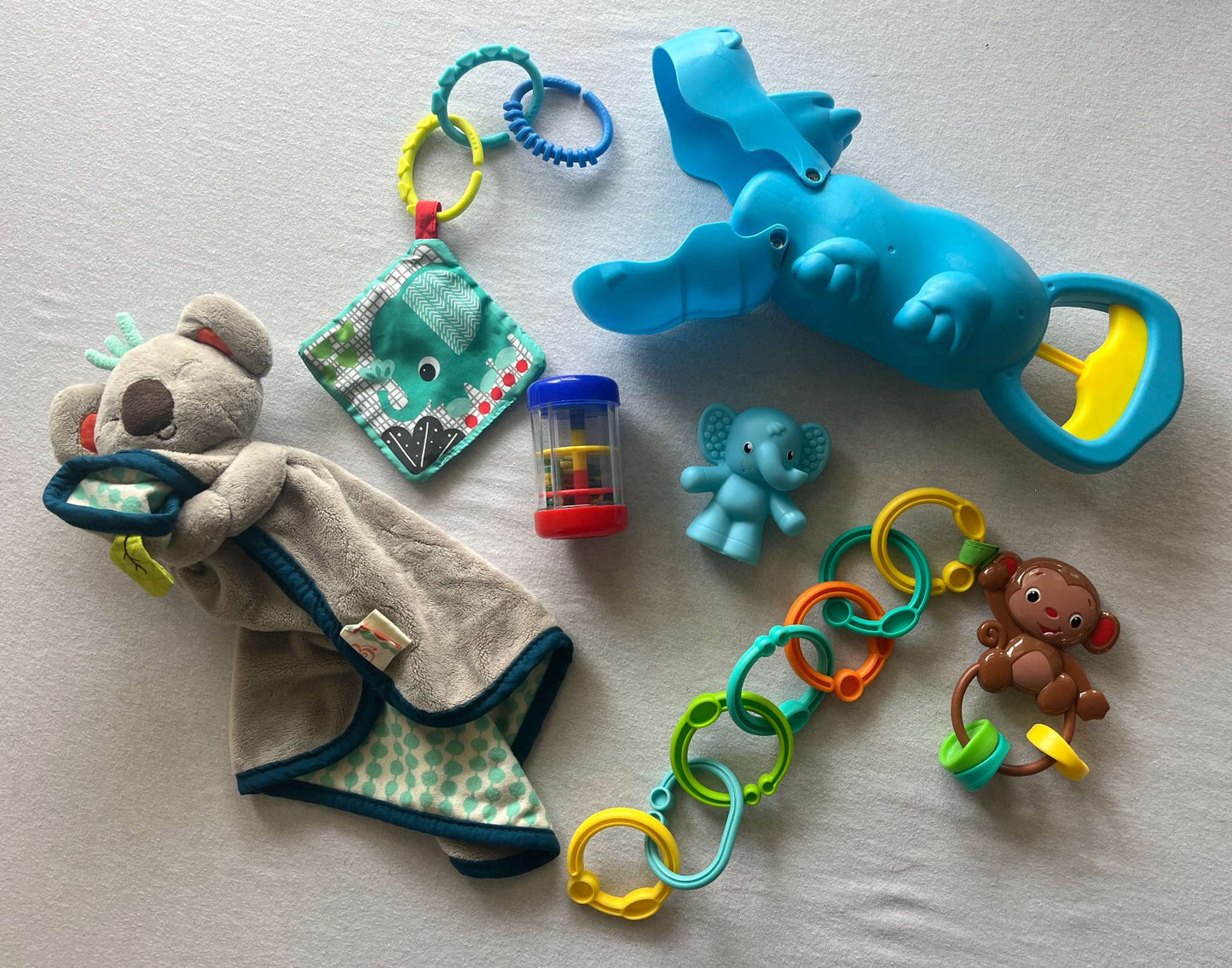 Baby Zoo Animal Toy Bundle (6 items)