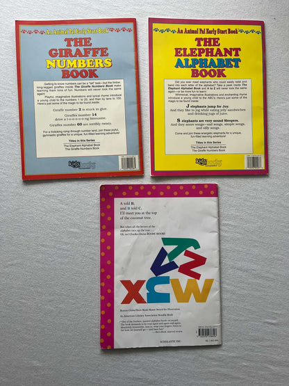 Alphabet and Number Learning Books (3)