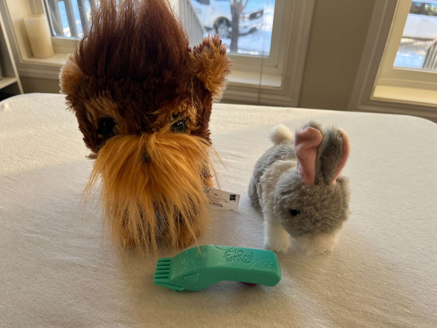 FurReal Dog with Hair Trimmer and Pitter Patter Rabbit