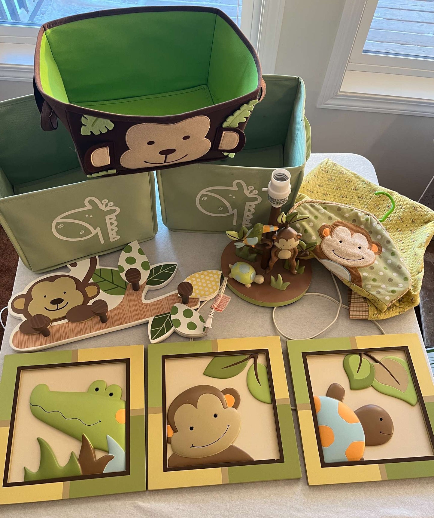 Jungle Theme Nursery Decor Bundle