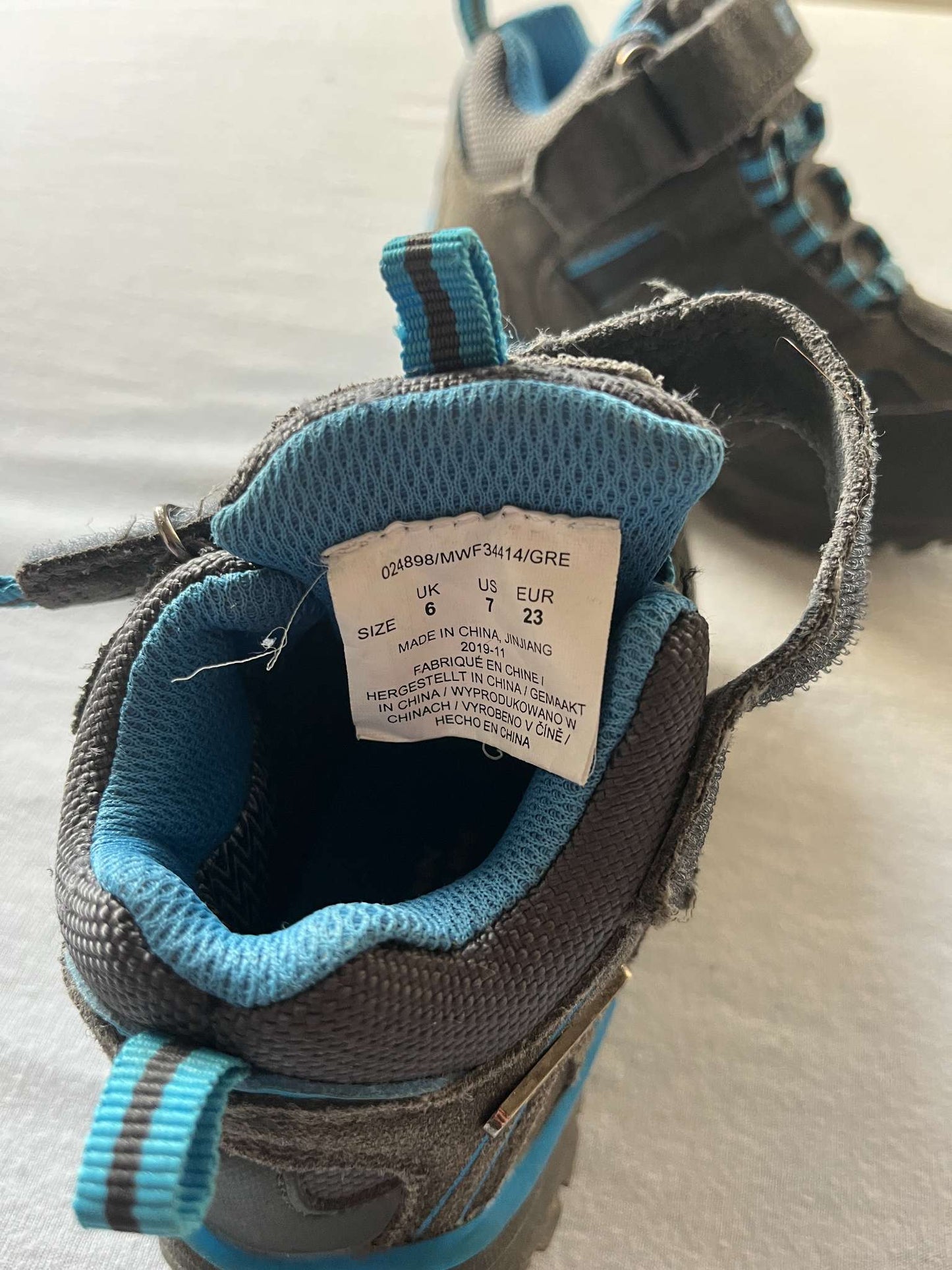 Mountain Warehouse Hiking Boots, Size 7, Shoes 7 (Walkers:12-24 mth)