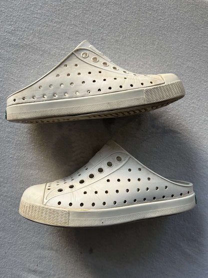 Native Water Shoes, Size 12, White, Shoes 12 (Toddler:2-4yr)