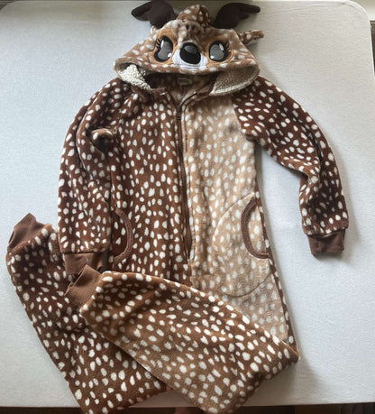 Funzietime Deer Onesie, Size S (7/8), Kids 7