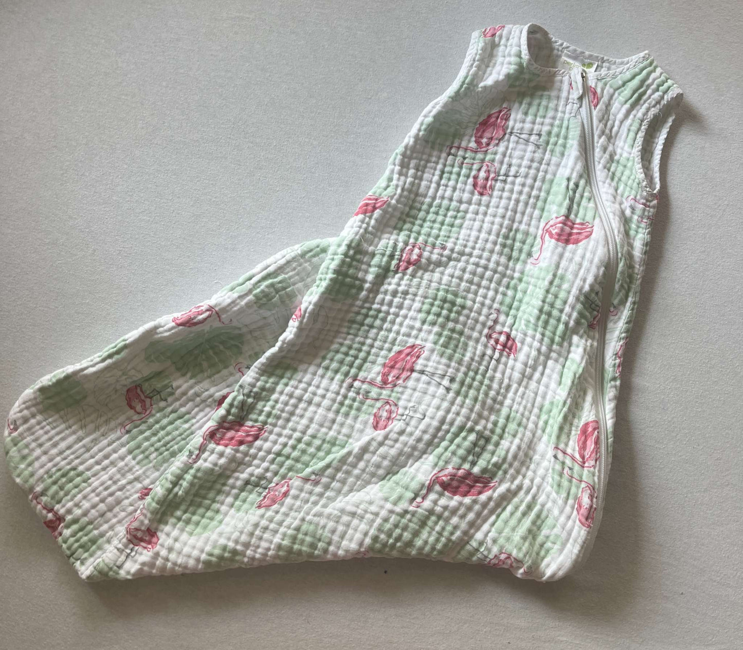 Perlimpinpin 100% Cotton Muslin Sleep Sack, 0.7 TOG, 18-36 months, 18-24 Months (Extra Large)