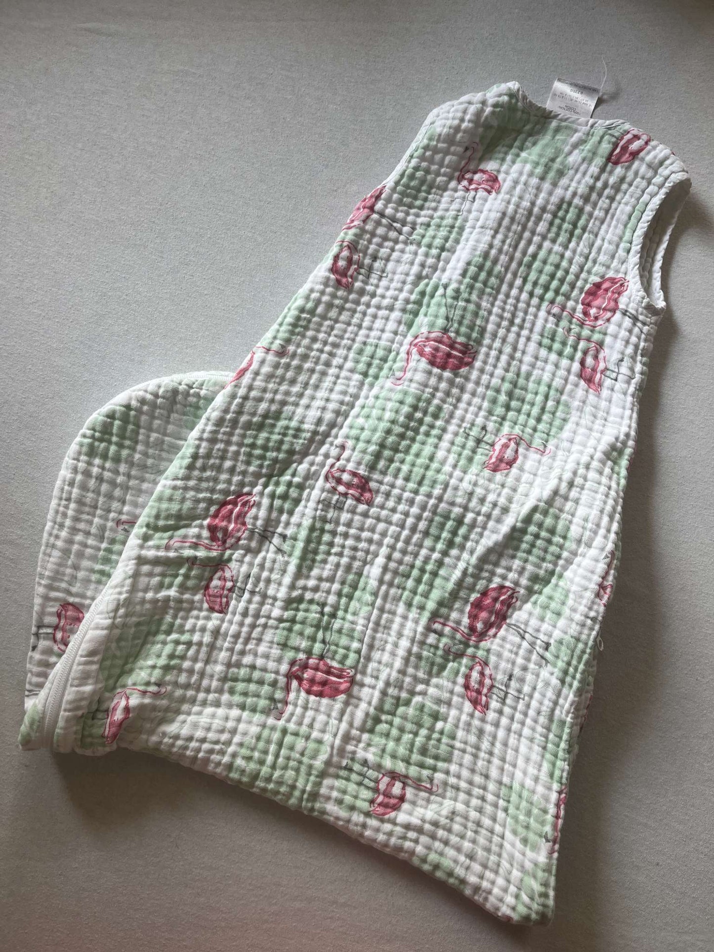 Perlimpinpin 100% Cotton Muslin Sleep Sack, 0.7 TOG, 18-36 months, 18-24 Months (Extra Large)